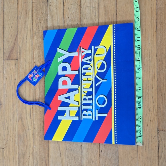Set of Two Colorful Birthday Gift Bag, Paper Bag - Picture 4 of 8